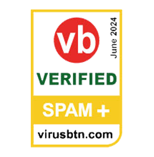 Virus Bulletin Spam Award